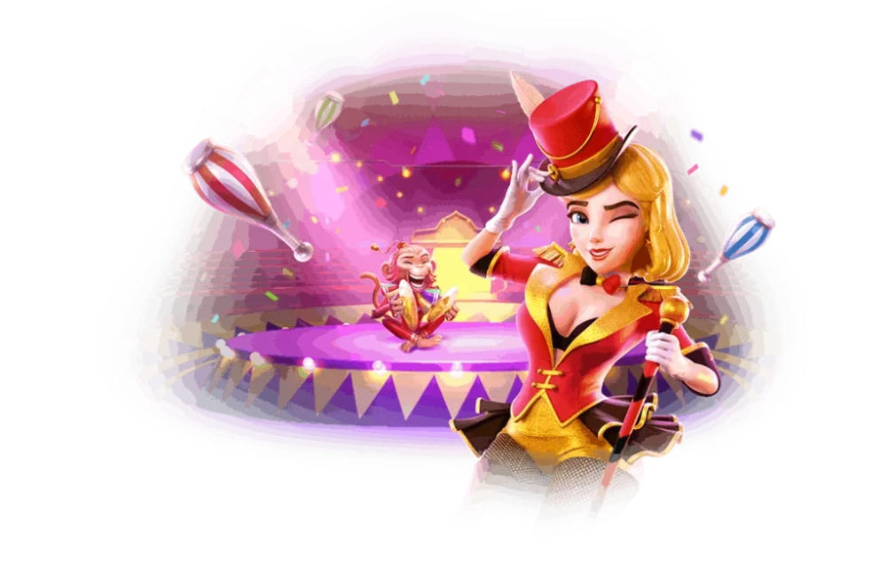 เกมสล็อตคนเล่นเยอะ Circus Delight