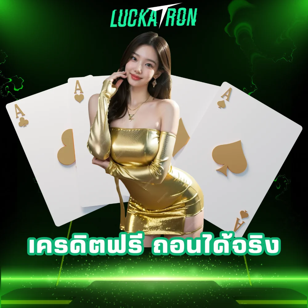 Luckatron เครดิตฟรี ถอนได้จริง